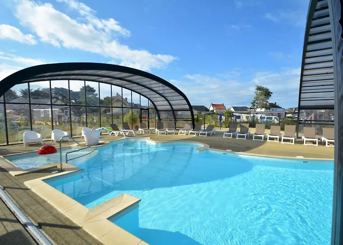 Mobil-home Grand Confort A 200m De La Plage, 4 Pers, Piscine Chauffee, Parking, Wi-fi Inclus - Fr-1-361a-8 * 瑞卢维尔莱潘