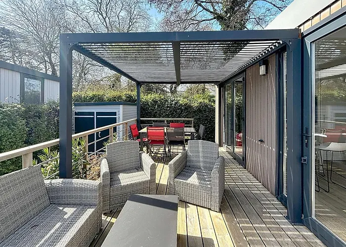 Mobil-home Grand Confort A 200m De La Plage, 4 Pers, Piscine Chauffee, Parking, Wi-fi Inclus - Fr-1-361a-8 度假居 *