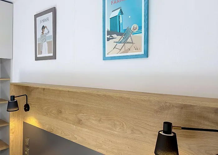 Mobil-home Grand Confort A 200m De La Plage, 4 Pers, Piscine Chauffee, Parking, Wi-fi Inclus - Fr-1-361a-8 瑞卢维尔莱潘